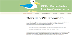Desktop Screenshot of barmbeker-lachmoewen.de